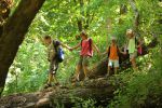 Raid - randonne d'enfants en fort