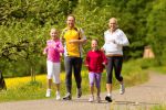 Sport et famille - jogging